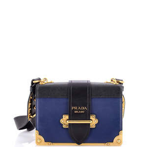 Prada Cahier Crossbody Bag Leather And #374506P13B